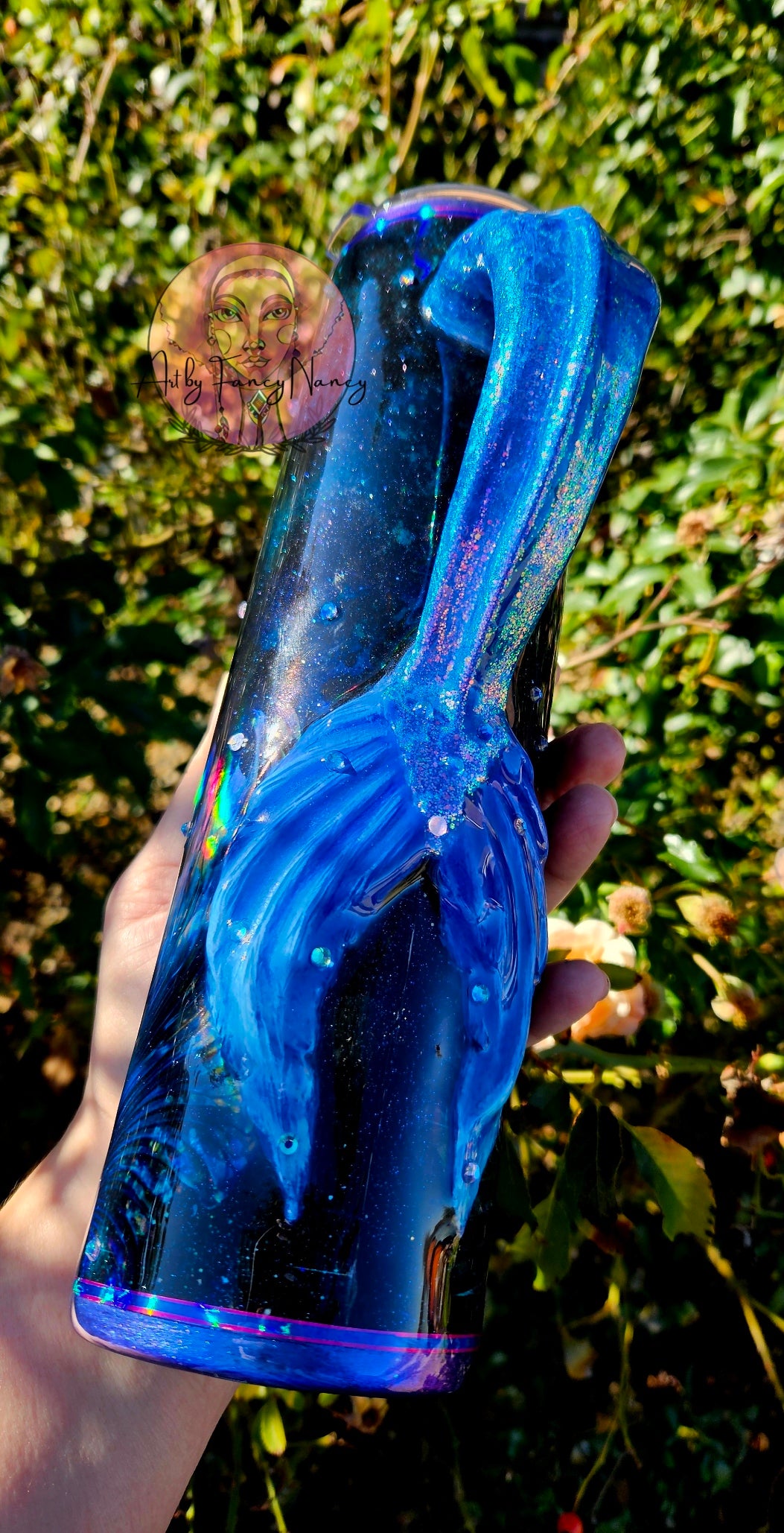 Siren Tumbler with rhinestones 32oz