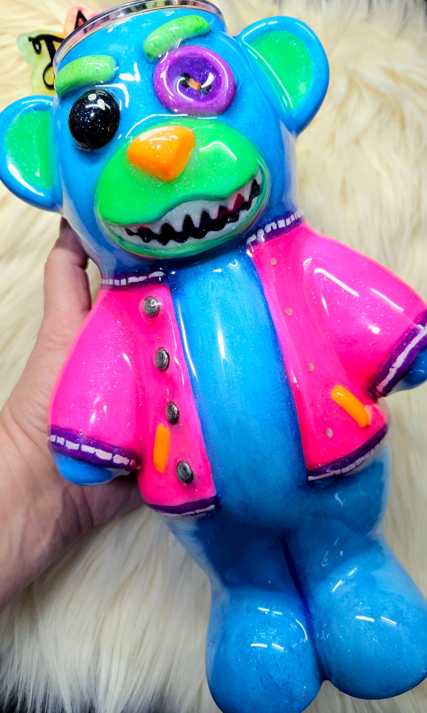 Scary Bear 32oz tumbler