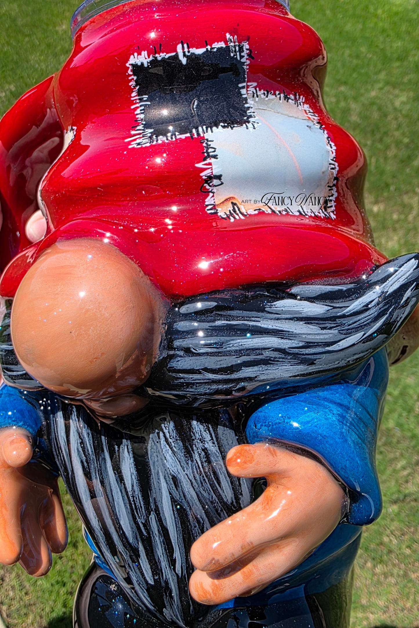 Fat Gnome tumbler With Handle 24oz