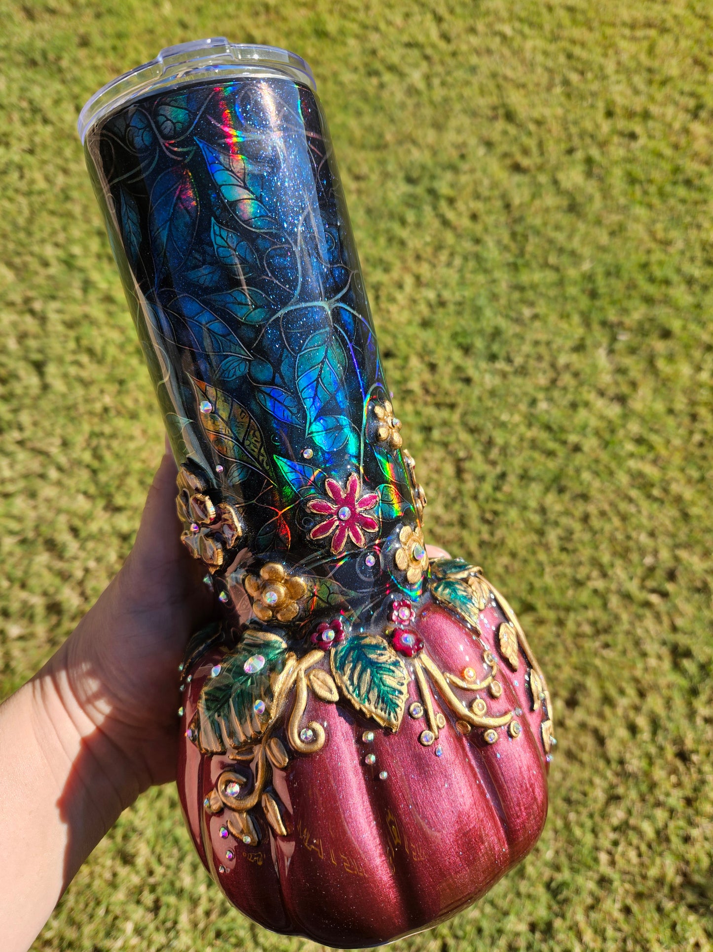 Elven pumpkin tumbler 32oz