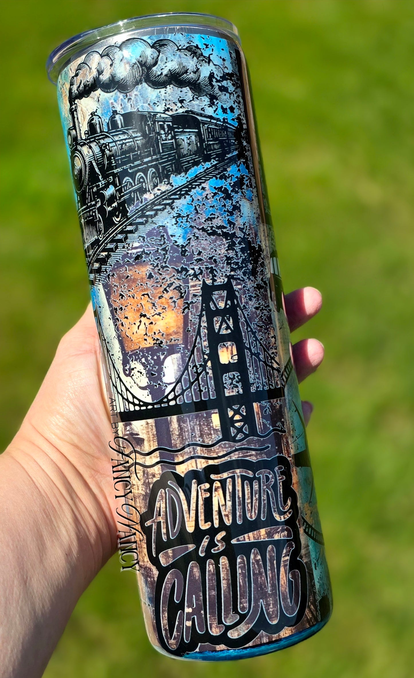 London travel 30oz tumbler