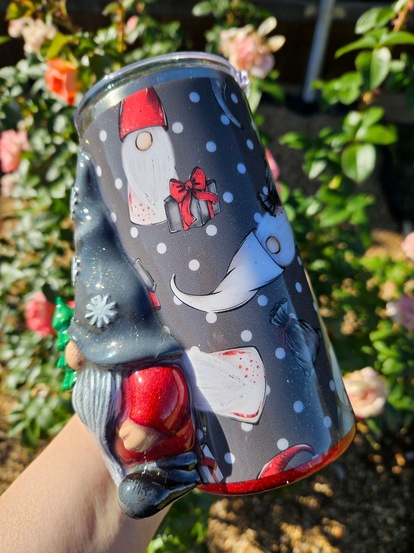 Holiday gnome mug 16oz