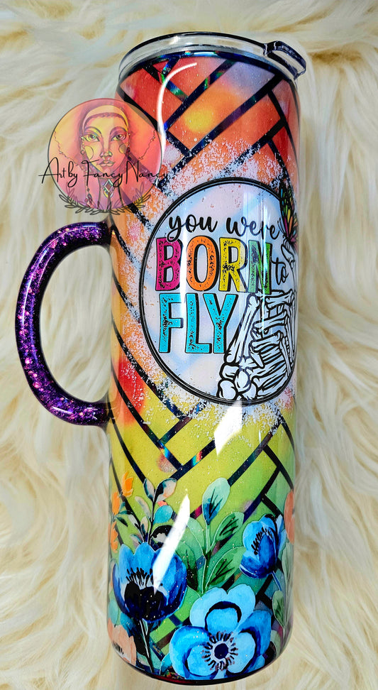 Abstract Born To Fly 30oz