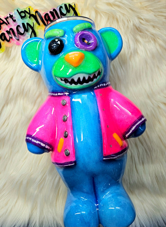 Scary Bear 32oz tumbler