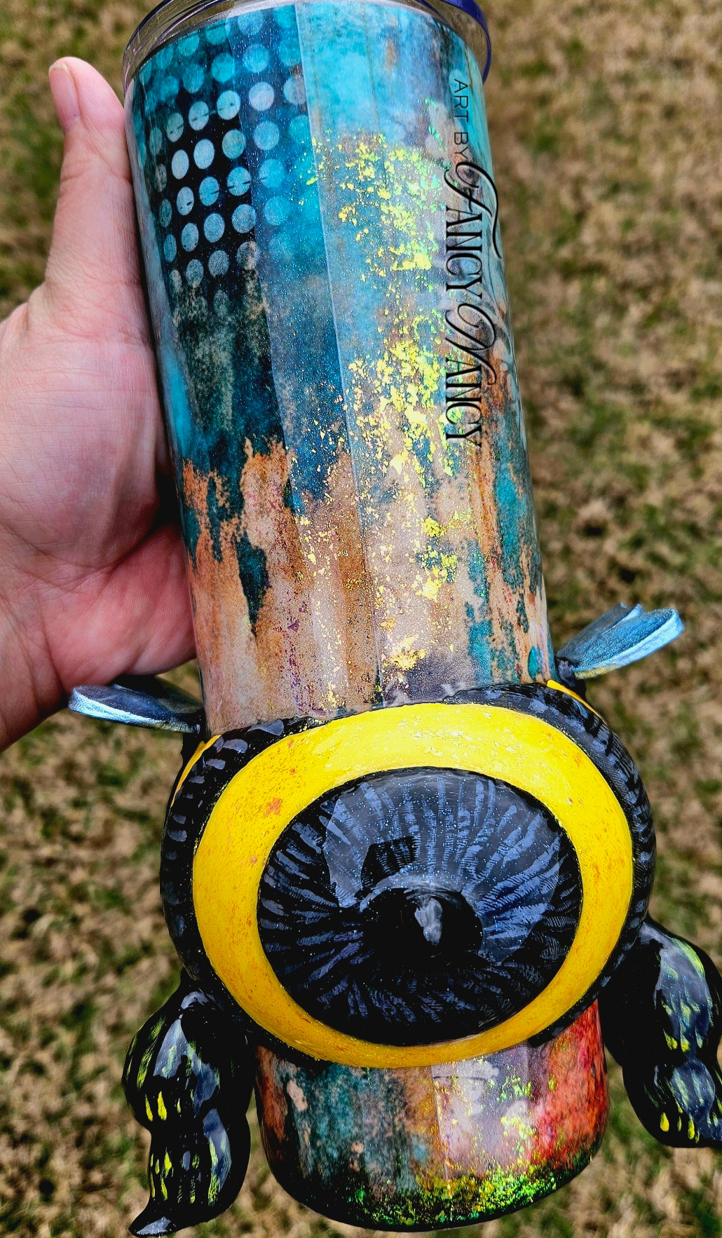 Cute 3D bee tumbler 30oz