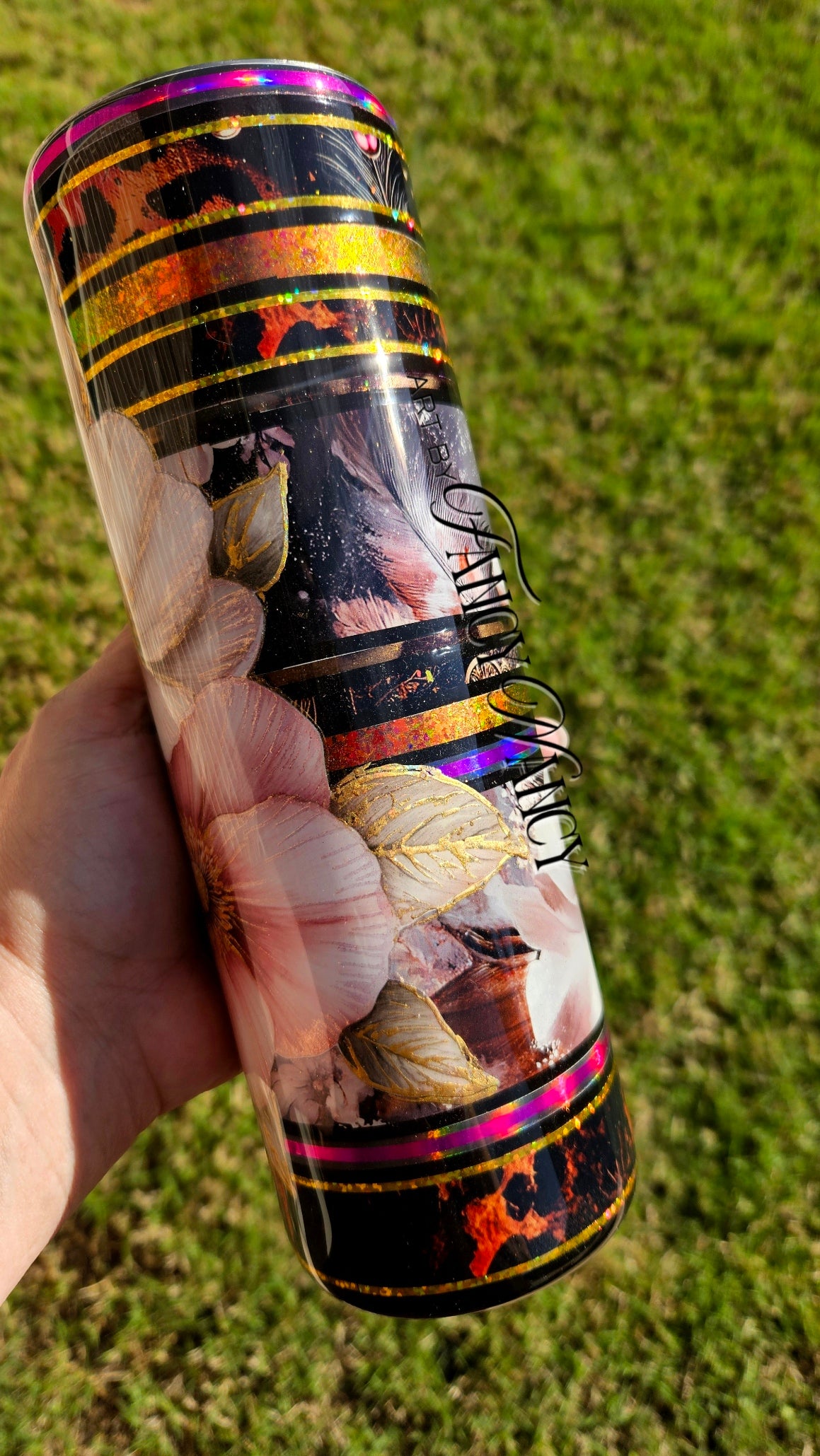 Grunge Floral 30oz