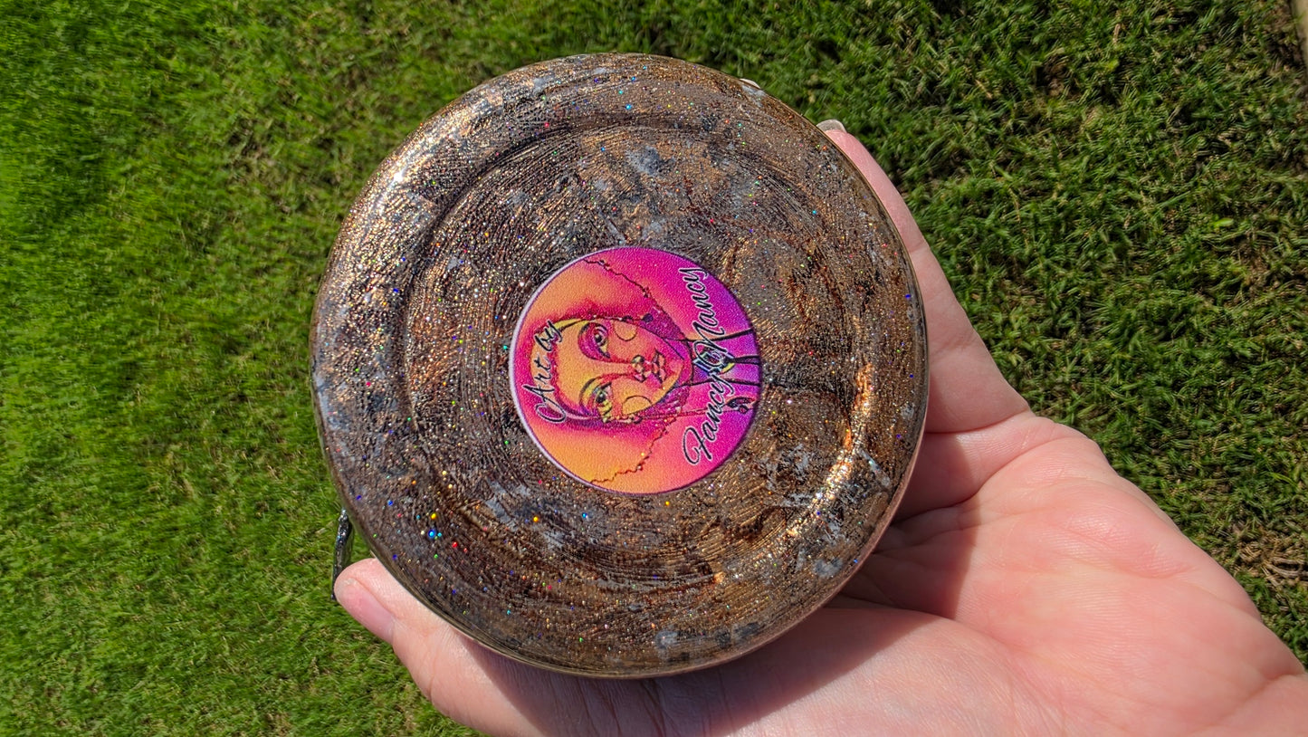 Grunge Moth 22oz thick tumbler