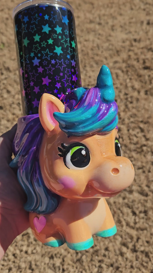 Unicorn tumbler 32oz
