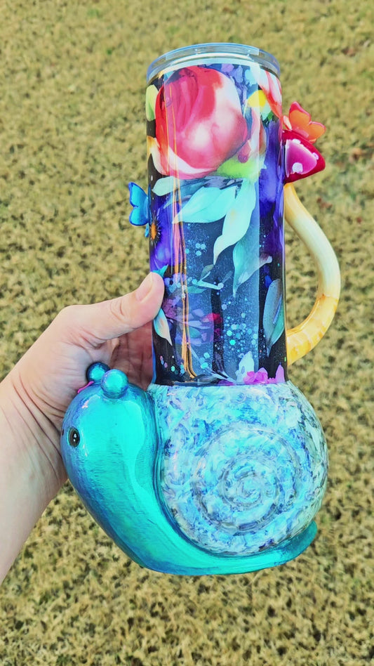 Spring snail tumbler 32oz