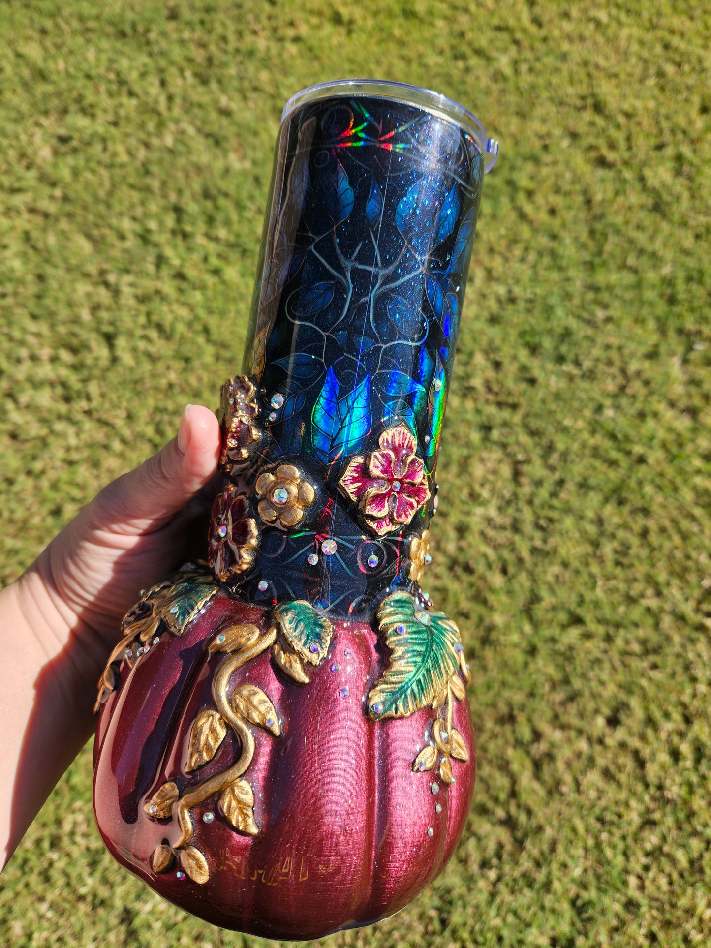 Elven pumpkin tumbler 32oz