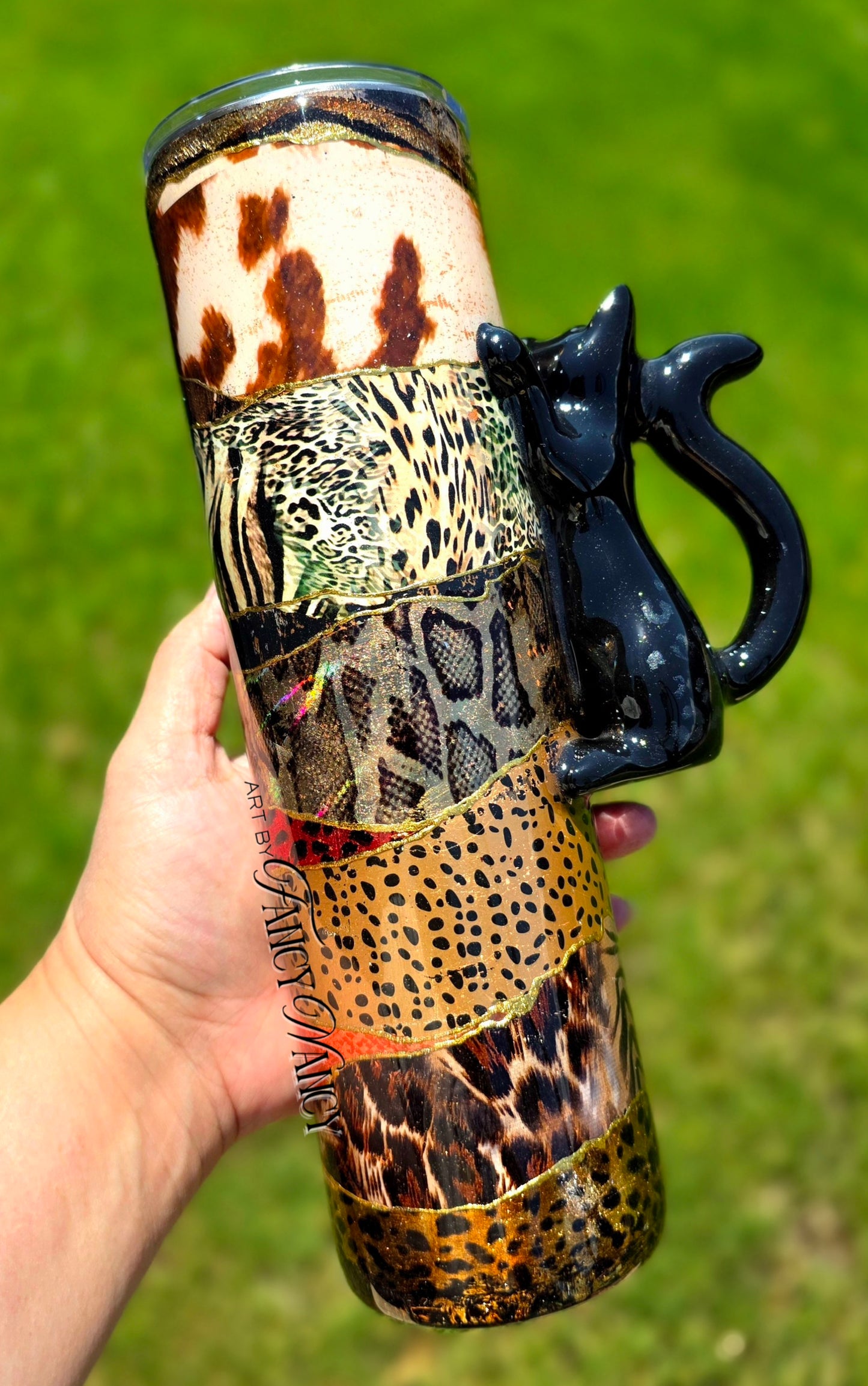 Untamed animal print 35oz