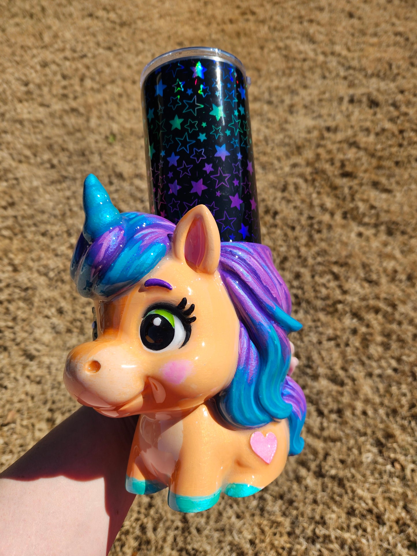 Unicorn tumbler 32oz