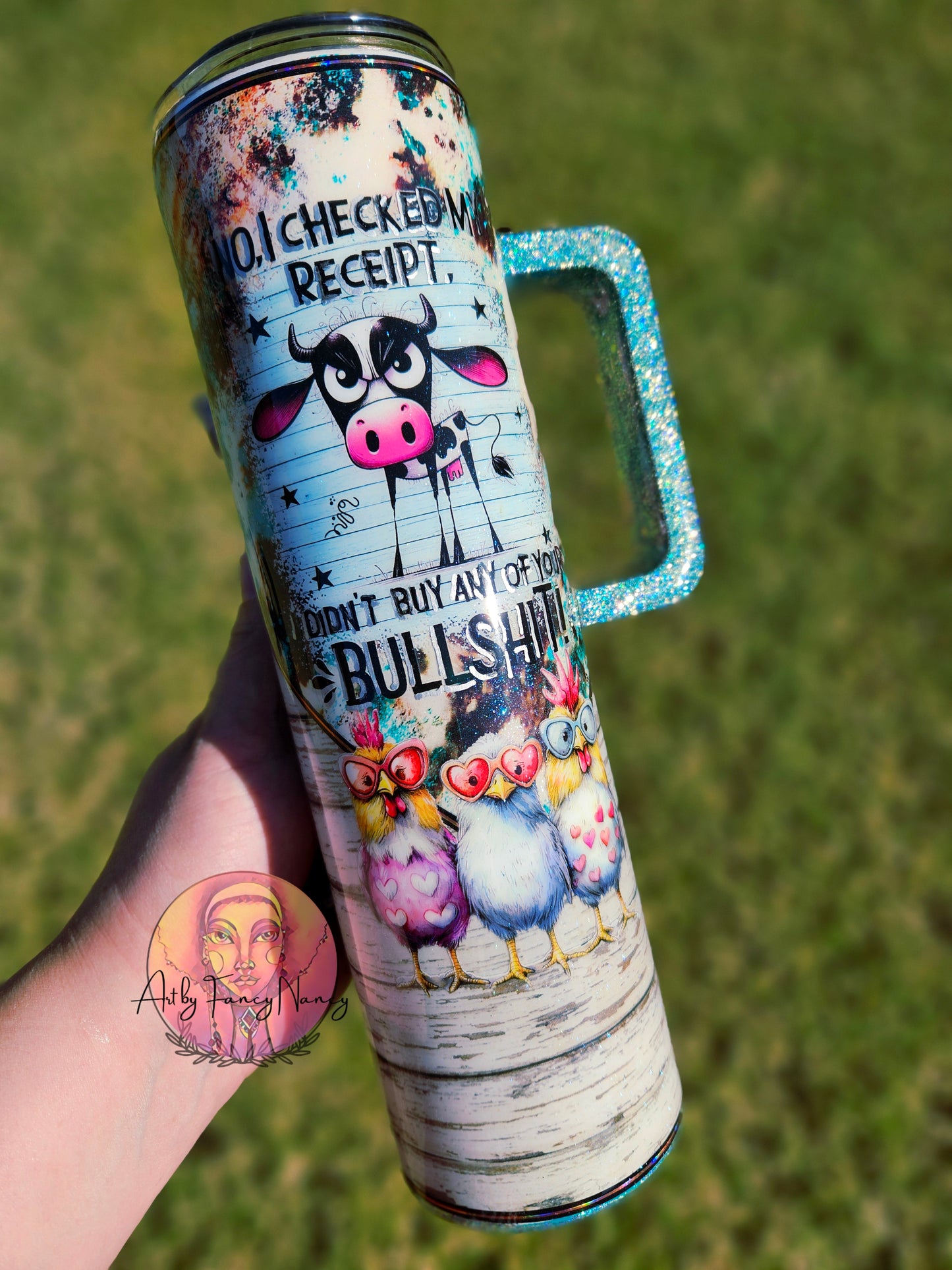 No Bullshit tumbler 35oz