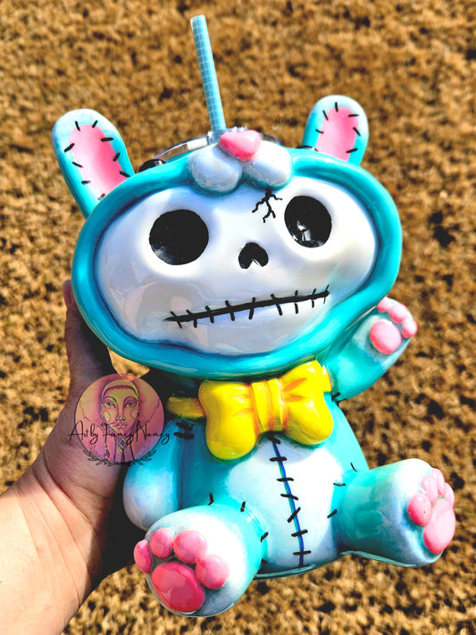 Funny bunny tumbler 24oz