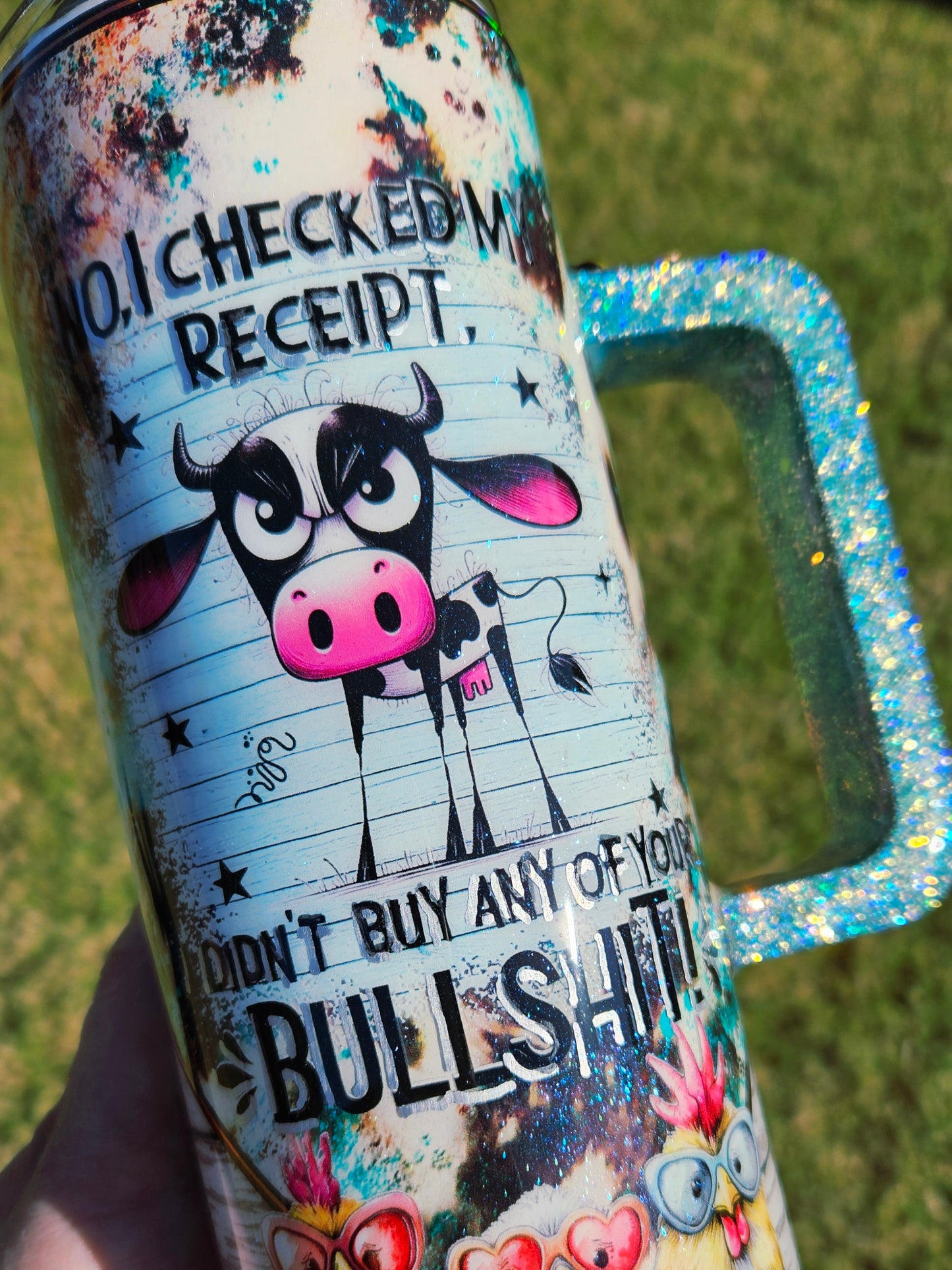 No Bullshit tumbler 35oz