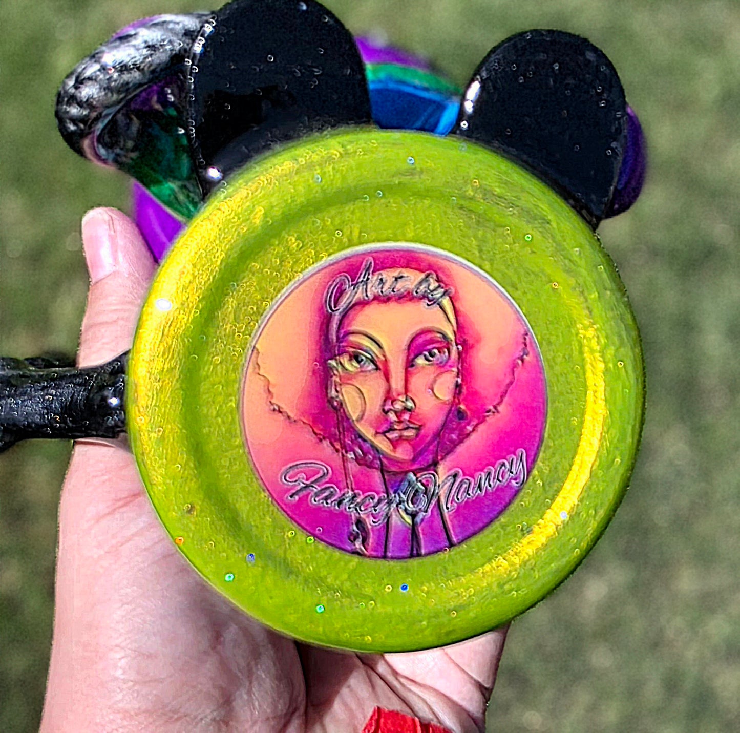 Punk voodoo doll tumbler 20oz