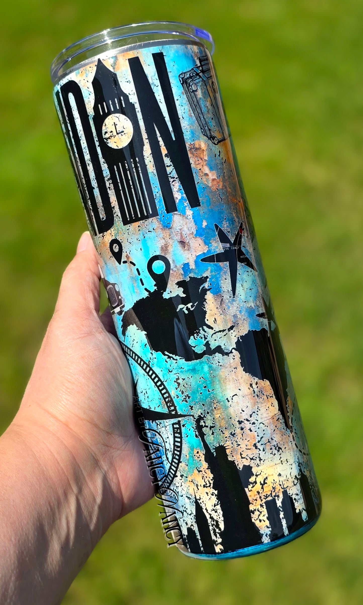 London travel 30oz tumbler