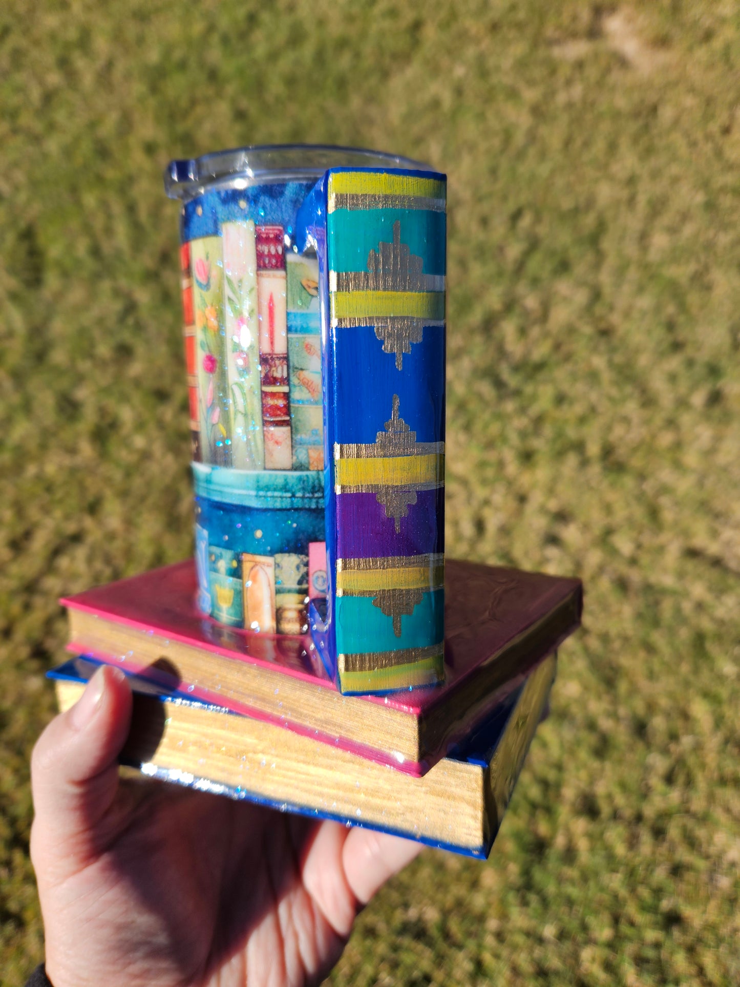 Bookish owl mug 16oz