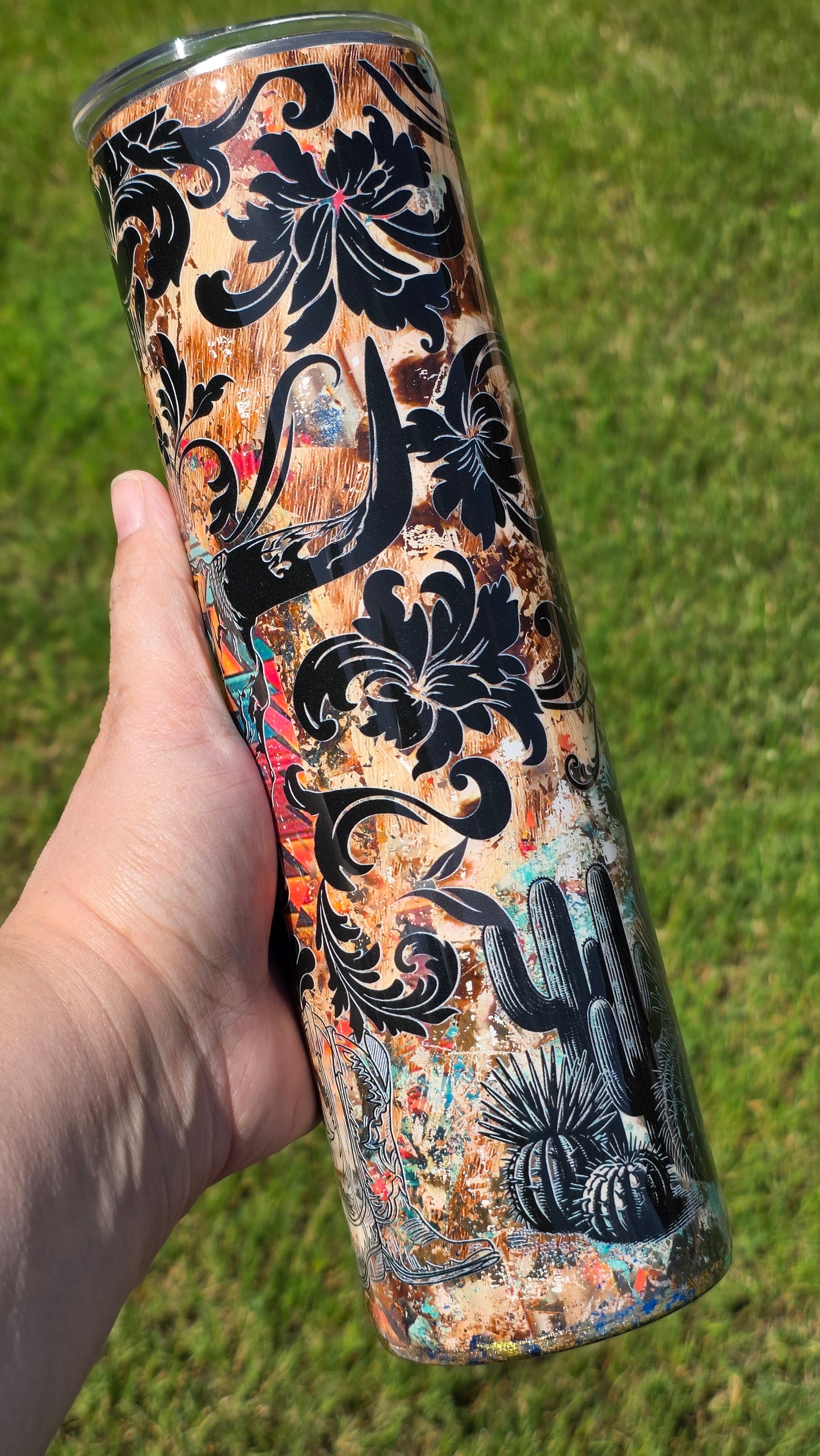 Western 35oz tumbler