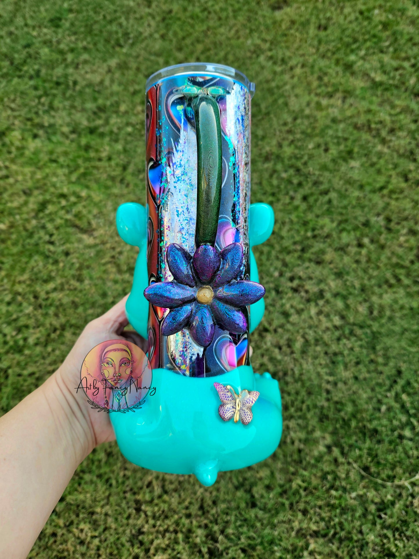 Boujee hippo tumbler 32oz