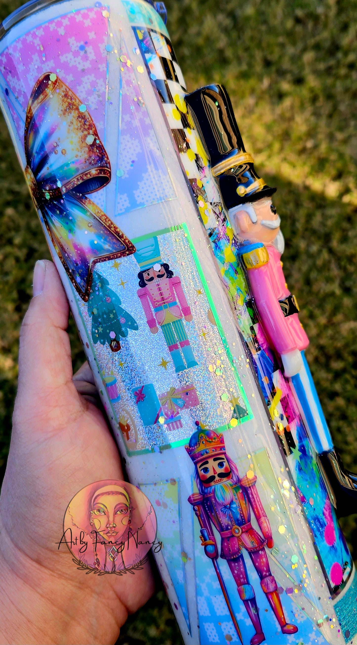 Pastel Nutcracker tumbler 32oz