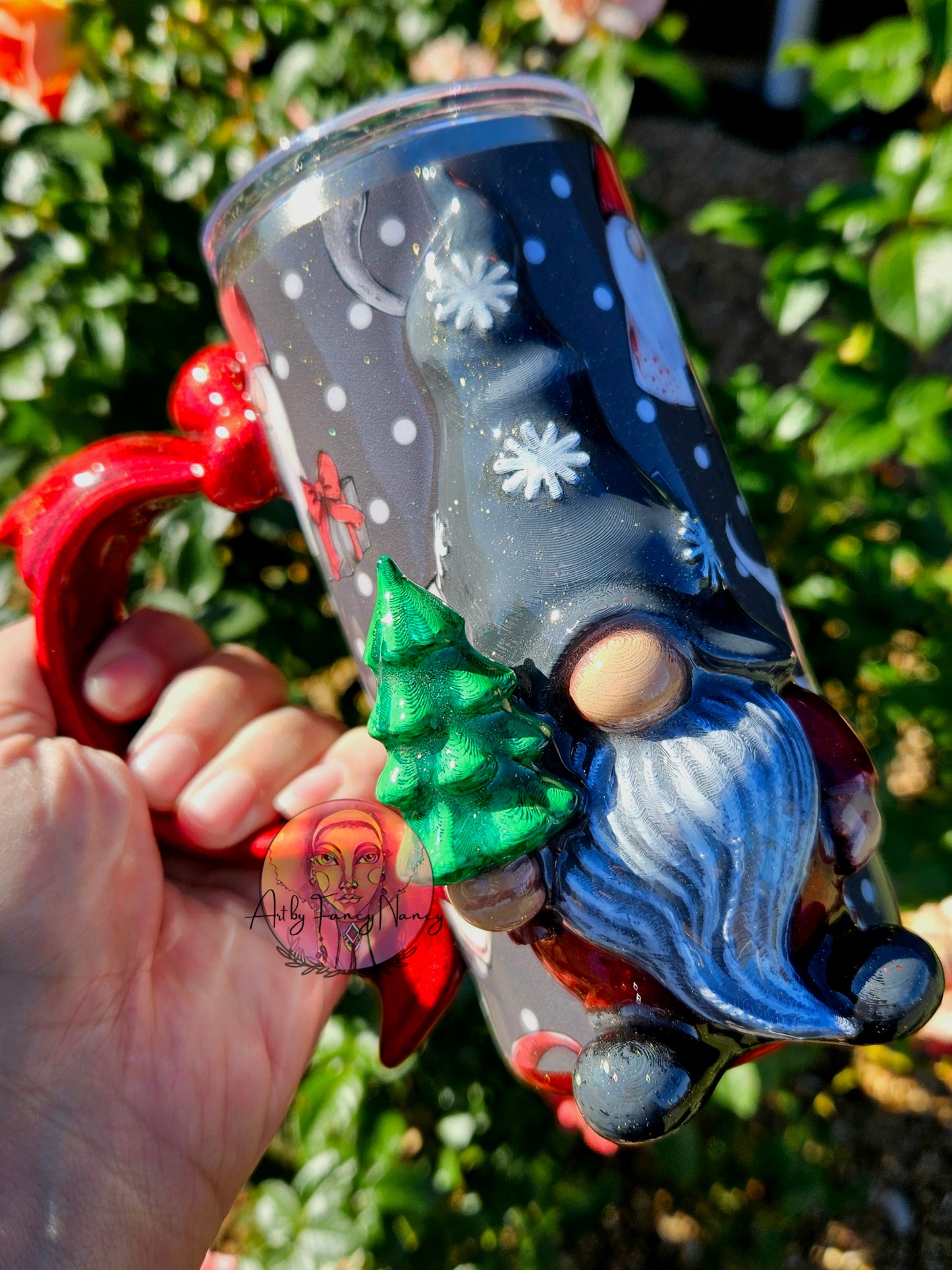 Holiday gnome mug 16oz