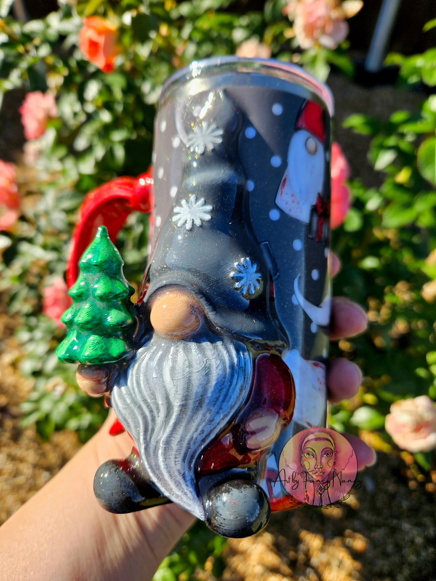 Holiday gnome mug 16oz