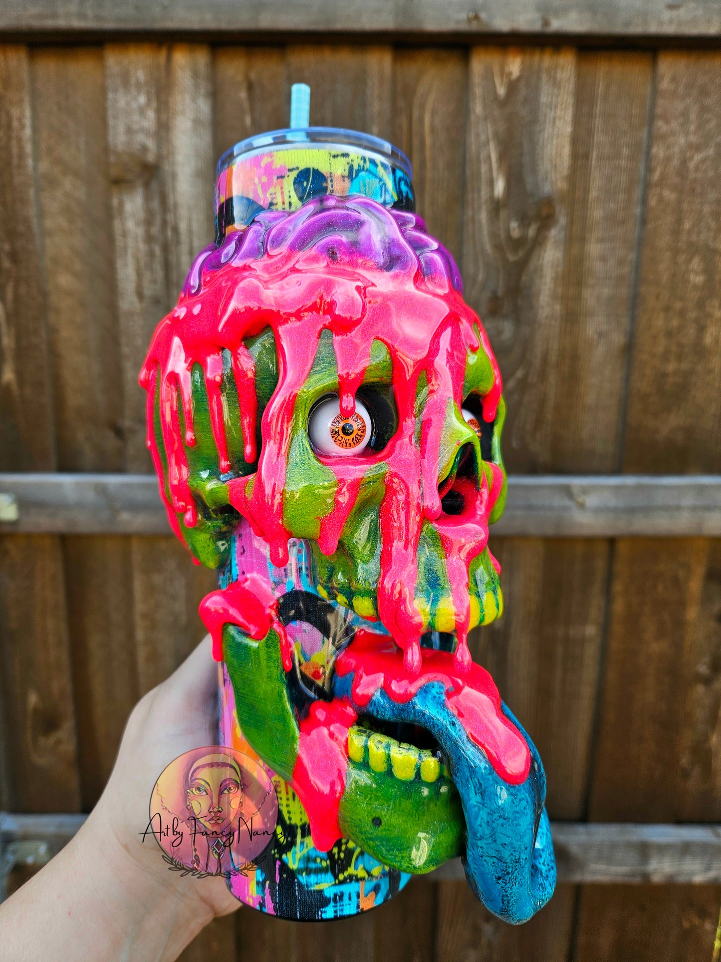 Drippy skull 32oz