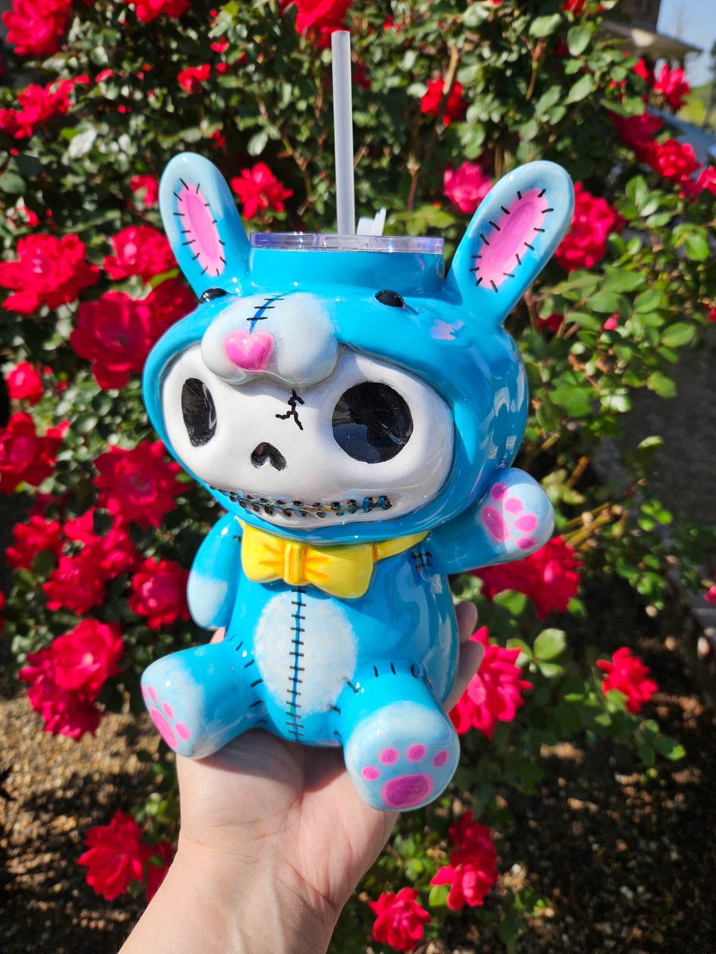 Funny bunny tumbler 24oz