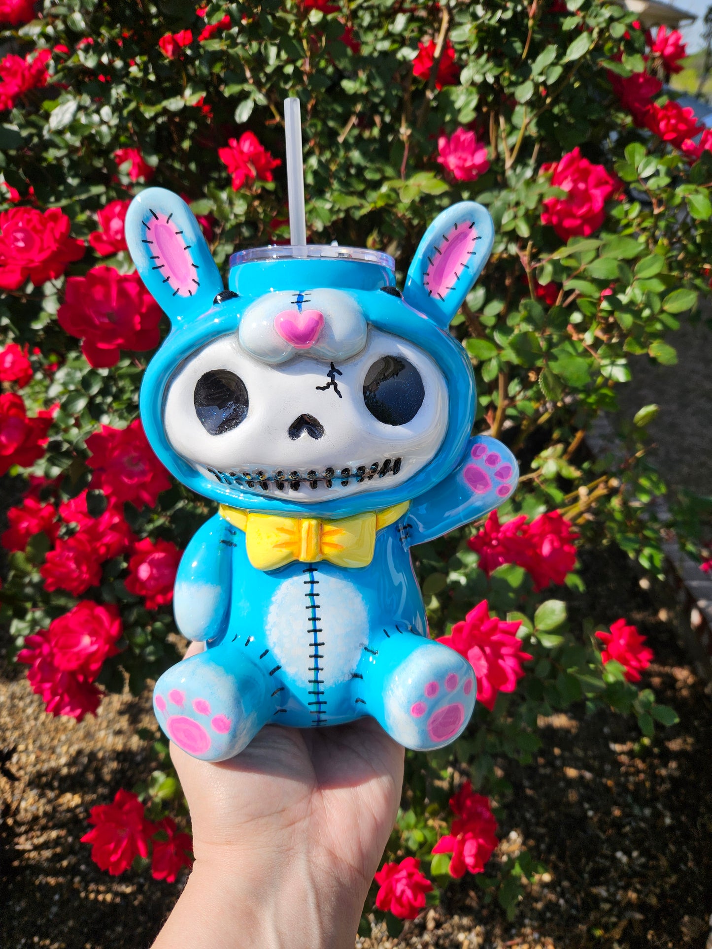 Funny bunny tumbler 24oz