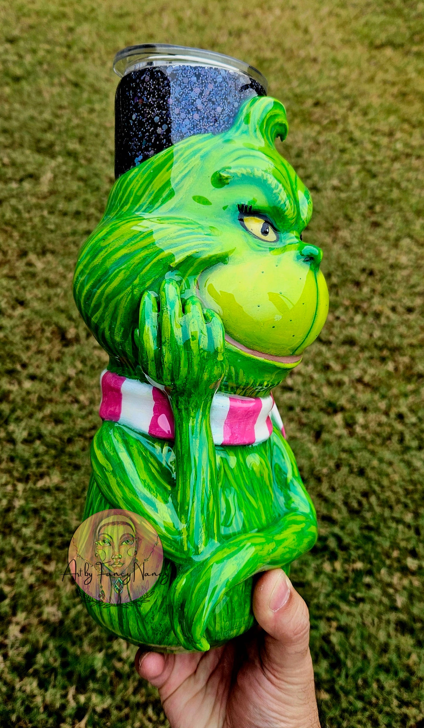 40oz Green guy tumbler