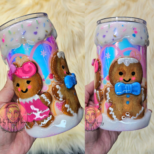 Gingerbread tumbler 16oz