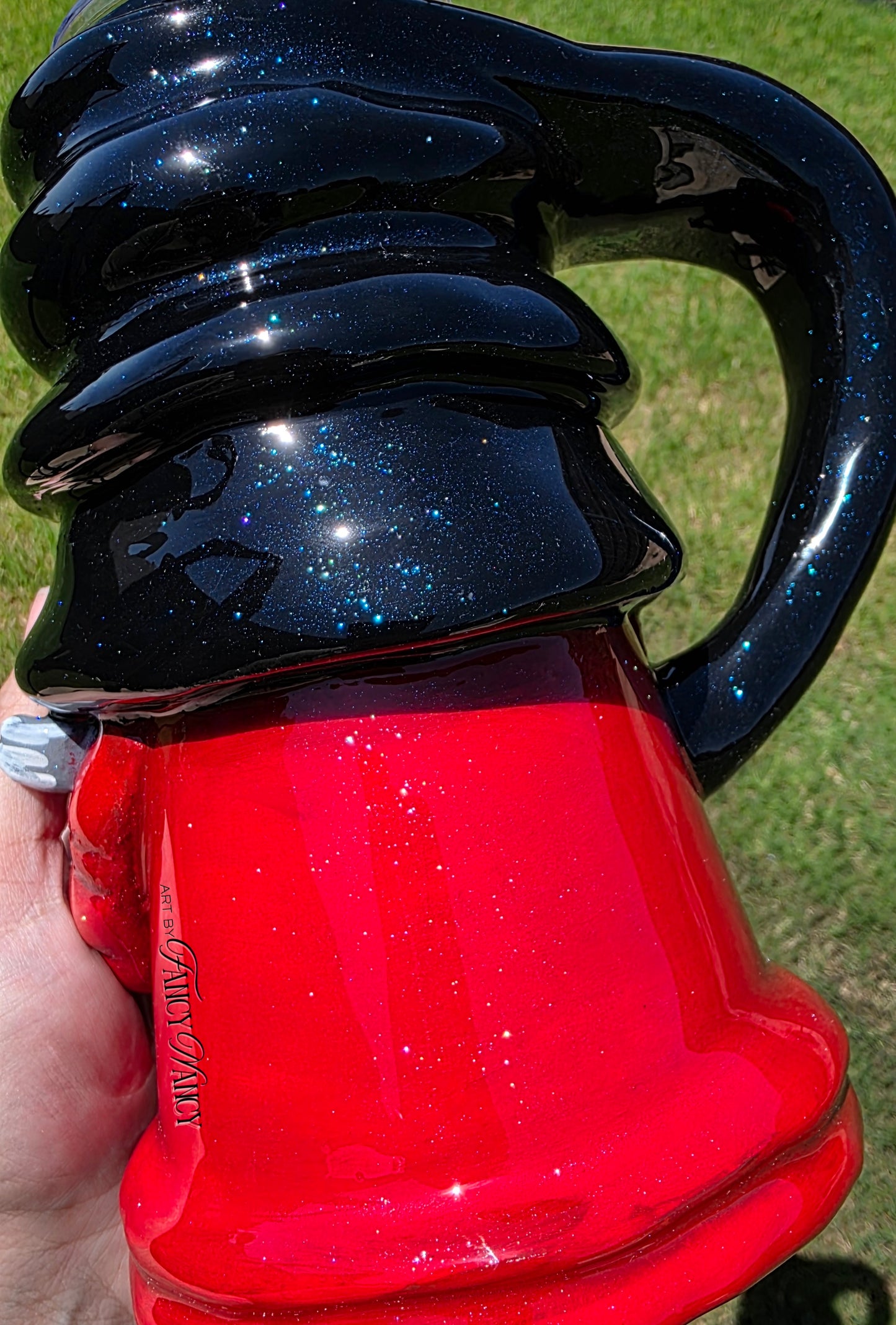 Traditional Gnome tumbler With Handle 24oz