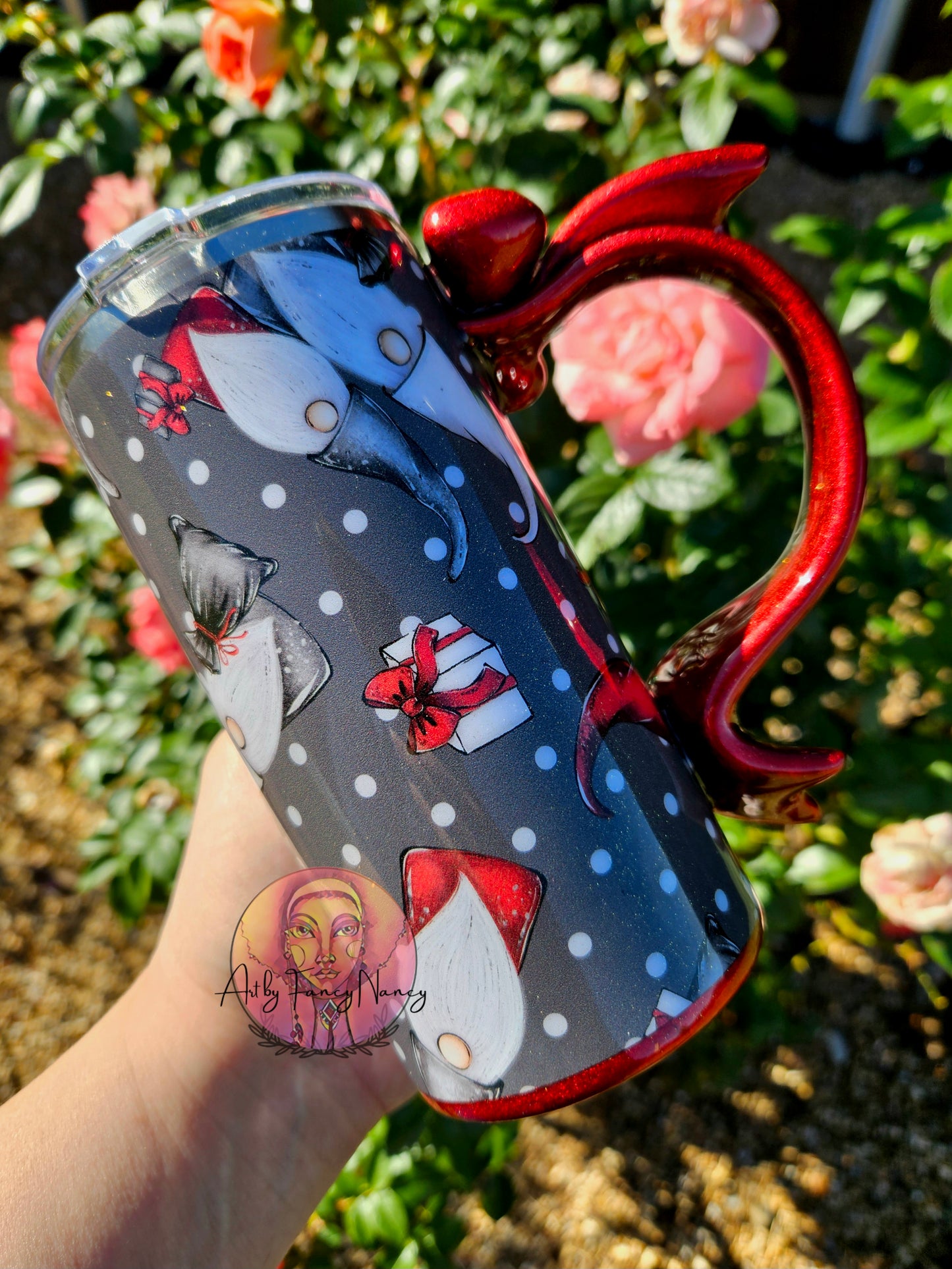 Holiday gnome mug 16oz