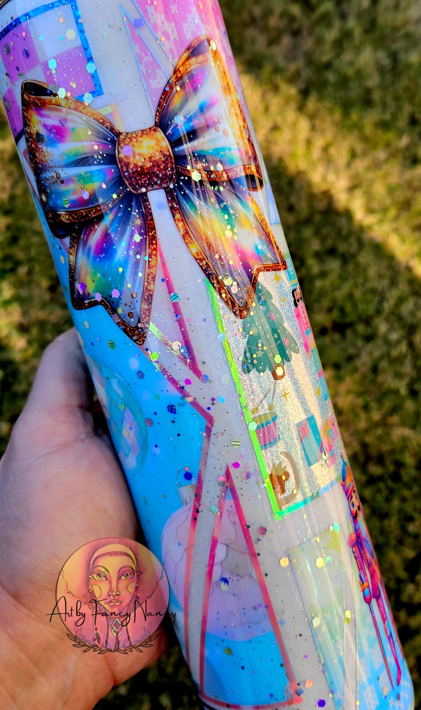 Pastel Nutcracker tumbler 32oz