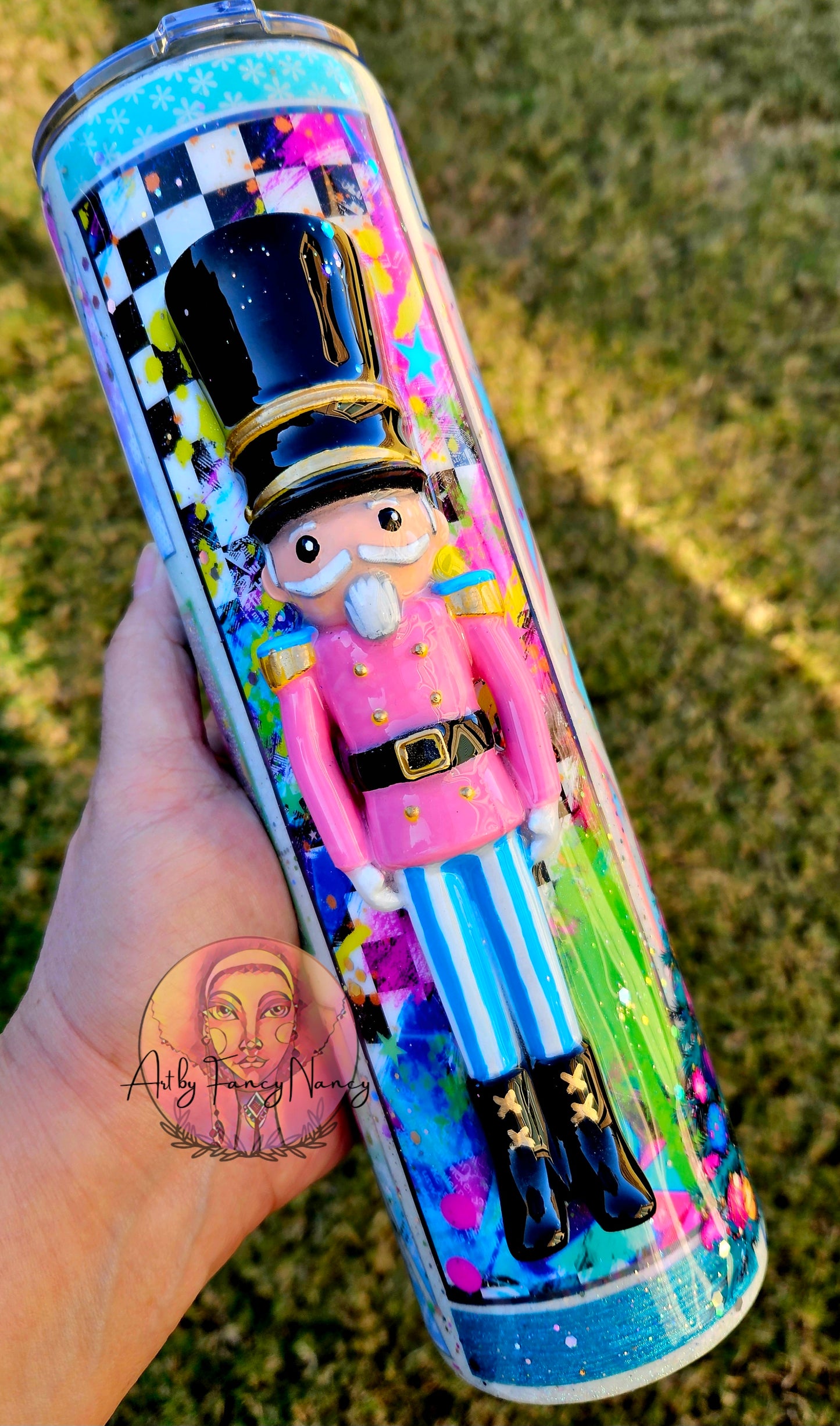 Pastel Nutcracker tumbler 32oz