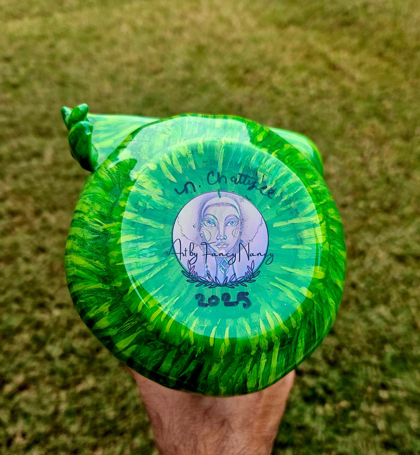 40oz Green guy tumbler